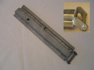 Heckspange90 links 50cm für Kornschieber 